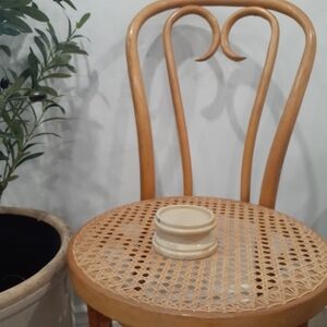 Neutral/Minimalist Heavy Solid Stone Plinth/Pillar Candle Holder
